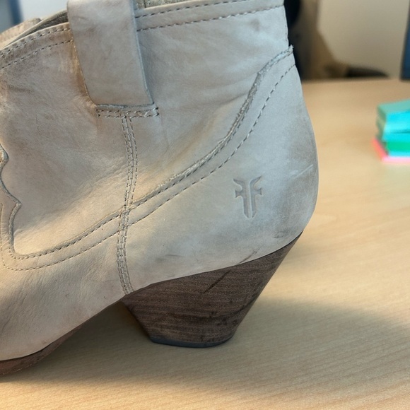 FRYE size 6.5 booties good used condition could use a good clean price reflects - Picture 7 of 15